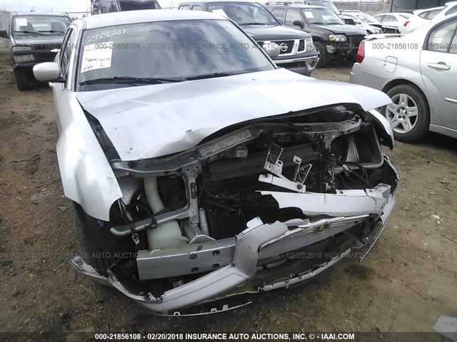 2C3KA53G86H108175 - 2006 CHRYSLER 300 TOURING SILVER photo 6