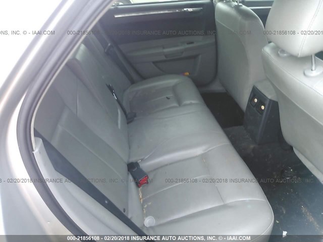 2C3KA53G86H108175 - 2006 CHRYSLER 300 TOURING SILVER photo 8