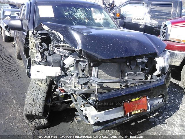 5TFLU4EN0CX045447 - 2012 TOYOTA TACOMA DOUBLE CAB 黑色 照片 6