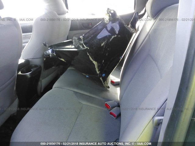 5TFLU4EN0CX045447 - 2012 TOYOTA TACOMA DOUBLE CAB 黑色 照片 8