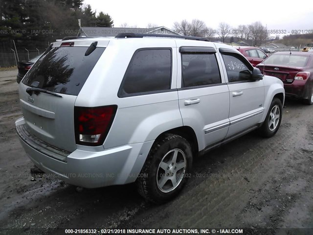 1J4GR48K06C278321 - 2006 JEEP GRAND CHEROKEE LAREDO/COLUMBIA/FREEDOM SILVER photo 4