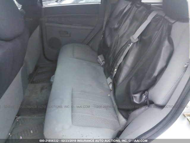1J4GR48K06C278321 - 2006 JEEP GRAND CHEROKEE LAREDO/COLUMBIA/FREEDOM 银色 照片 8