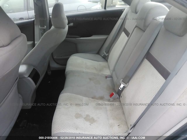 4T1BF1FK8EU326243 - 2014 TOYOTA CAMRY L/SE/LE/XLE 深蓝色 照片 8