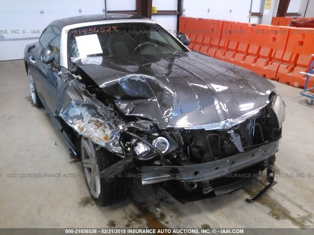 1C3AN69L74X023766 - 2004 CHRYSLER CROSSFIRE LIMITED GRAY photo 6