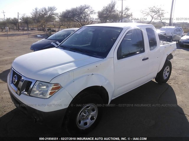 1N6BD0CT4AC404919 - 2010 NISSAN FRONTIER KING CAB SE/LE/NISMO WHITE photo 2