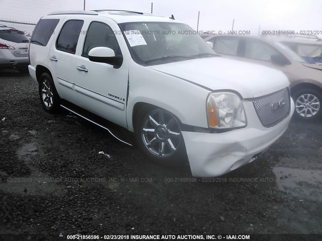 1GKFK63897J320113 - 2007 GMC YUKON DENALI WHITE photo 1