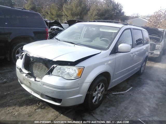 2A8HR54P18R828775 - 2008 CHRYSLER TOWN & COUNTRY TOURING SILVER photo 2