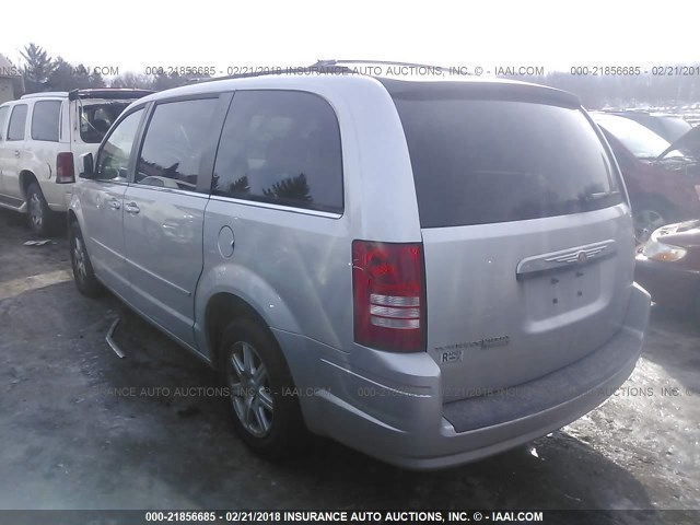 2A8HR54P18R828775 - 2008 CHRYSLER TOWN & COUNTRY TOURING SILVER photo 3
