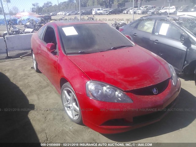 JH4DC53065S016652 - 2005 ACURA RSX TYPE-S RED photo 1