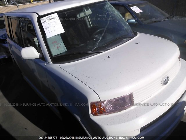 JTLKT324064083548 - 2006 TOYOTA SCION XB WHITE photo 1