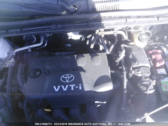 JTLKT324064083548 - 2006 TOYOTA SCION XB WHITE photo 10