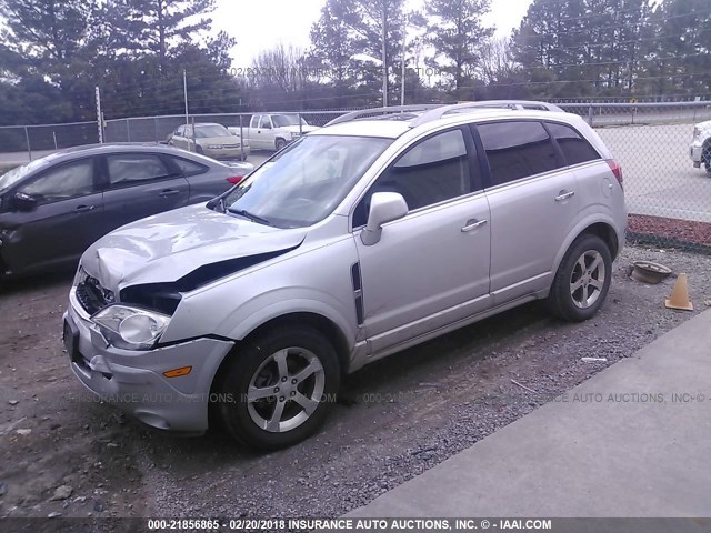 3GNAL3E58CS612906 - 2012 CHEVROLET CAPTIVA SPORT/LT SILVER photo 2