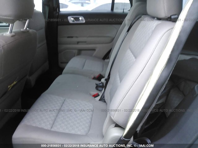 1FM5K7D80FGB24676 - 2015 FORD EXPLORER XLT WHITE photo 8