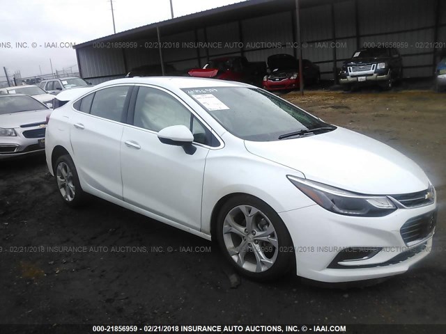 1G1BG5SM0G7280899 - 2016 CHEVROLET CRUZE PREMIER WHITE photo 1