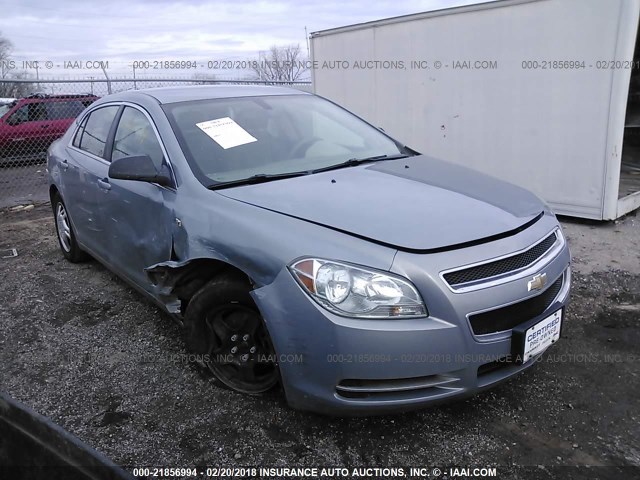 1G1ZG57B784272730 - 2008 CHEVROLET MALIBU LS ნაცრისფერი ფოტო 1