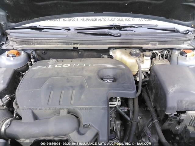 1G1ZG57B784272730 - 2008 CHEVROLET MALIBU LS ნაცრისფერი ფოტო 10