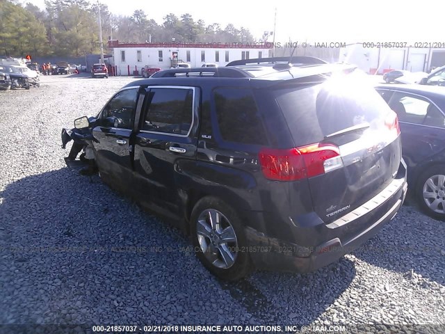 2GKFLWEK9F6338824 - 2015 GMC TERRAIN SLE BLACK photo 3