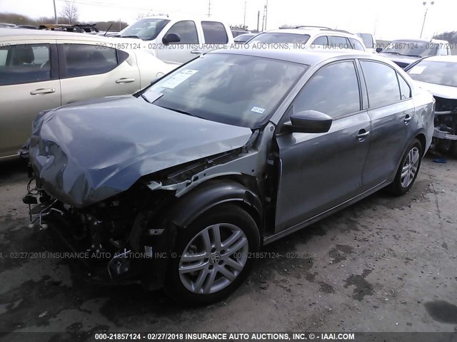 3VW2B7AJ2JM230184 - 2018 VOLKSWAGEN JETTA S 灰色 照片 2