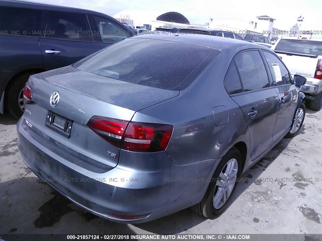 3VW2B7AJ2JM230184 - 2018 VOLKSWAGEN JETTA S 灰色 照片 4