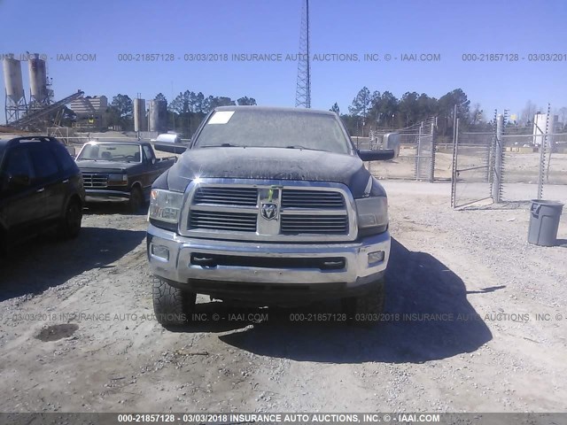 3D7UT2CL9BG525556 - 2011 DODGE RAM 2500 BLACK photo 6