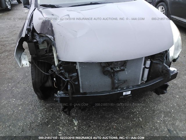 JN8AS58T28W001433 - 2008 NISSAN ROGUE S/SL GRAY photo 6