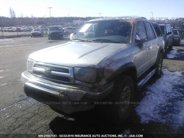 JT3HN86R0Y0265428 - 2000 TOYOTA 4RUNNER SR5 SILVER photo 2