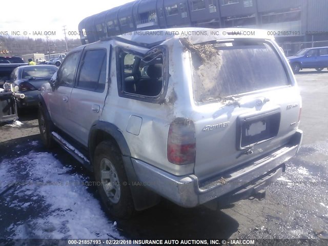 JT3HN86R0Y0265428 - 2000 TOYOTA 4RUNNER SR5 SILVER photo 3