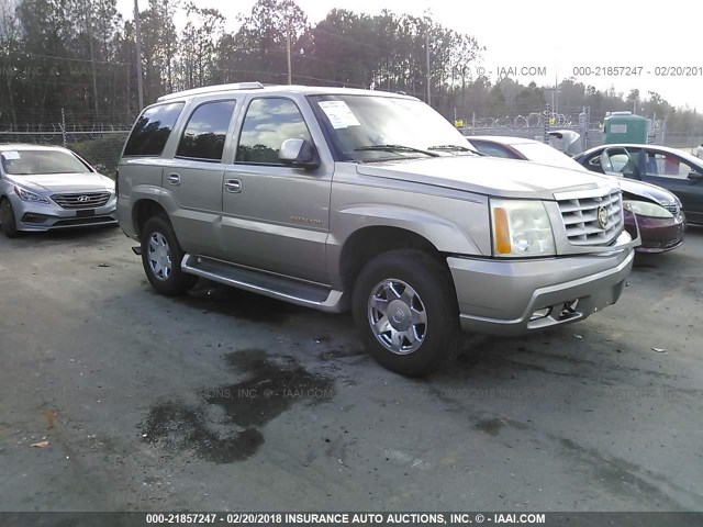 1GYEK63N52R319039 - 2002 CADILLAC ESCALADE LUXURY ვერცხლისფერი ფოტო 1