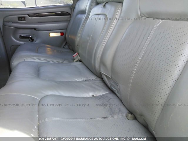 1GYEK63N52R319039 - 2002 CADILLAC ESCALADE LUXURY ვერცხლისფერი ფოტო 8