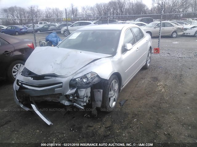 1G1ZC5E03CF216598 - 2012 CHEVROLET MALIBU 1LT 银色 照片 2
