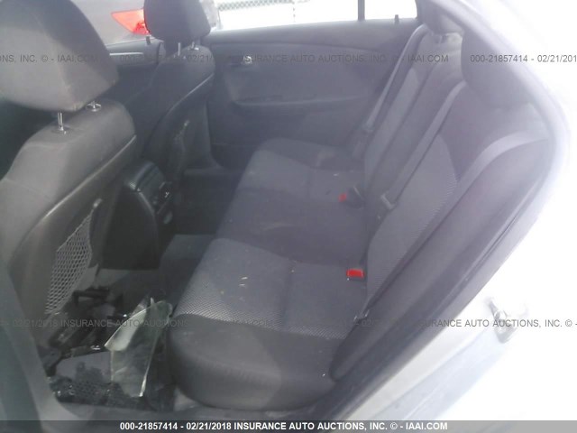 1G1ZC5E03CF216598 - 2012 CHEVROLET MALIBU 1LT 银色 照片 8