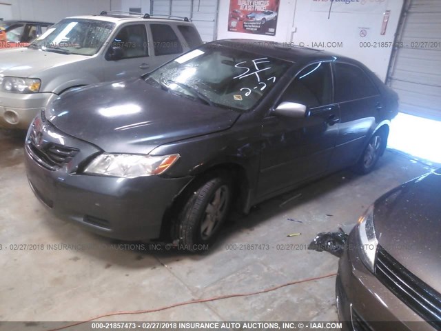 4T1BE46K59U334357 - 2009 TOYOTA CAMRY SE/LE/XLE GRAY photo 2