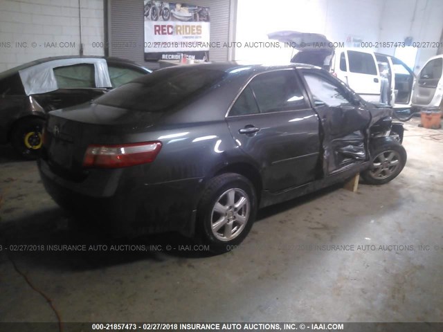 4T1BE46K59U334357 - 2009 TOYOTA CAMRY SE/LE/XLE GRAY photo 4