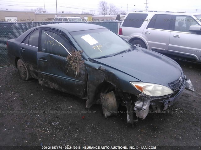 4T1BE32K74U265924 - 2004 TOYOTA CAMRY LE/XLE/SE მწვანე ფოტო 1