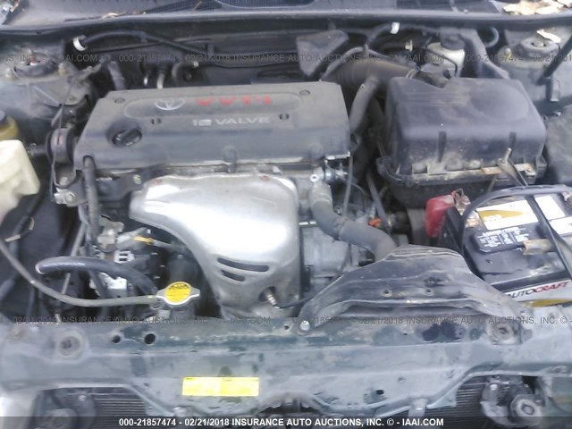 4T1BE32K74U265924 - 2004 TOYOTA CAMRY LE/XLE/SE მწვანე ფოტო 10