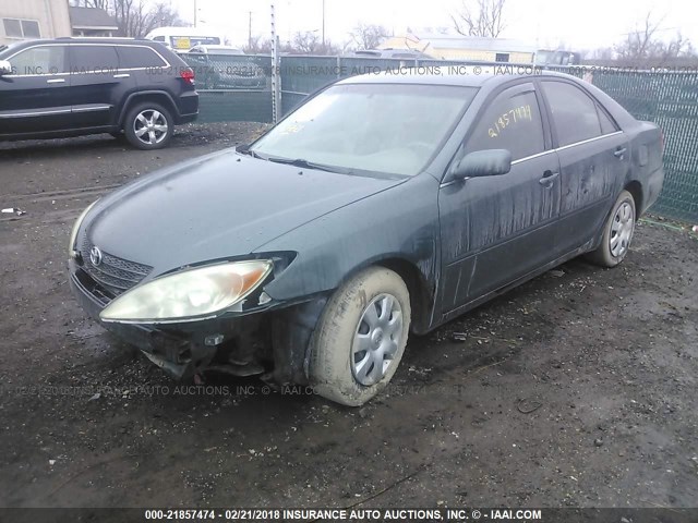 4T1BE32K74U265924 - 2004 TOYOTA CAMRY LE/XLE/SE მწვანე ფოტო 2