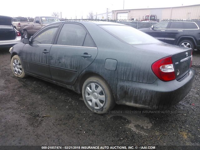 4T1BE32K74U265924 - 2004 TOYOTA CAMRY LE/XLE/SE მწვანე ფოტო 3