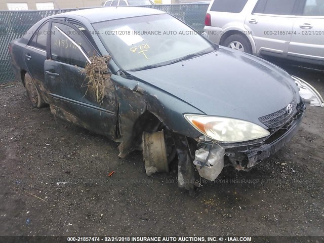 4T1BE32K74U265924 - 2004 TOYOTA CAMRY LE/XLE/SE მწვანე ფოტო 6