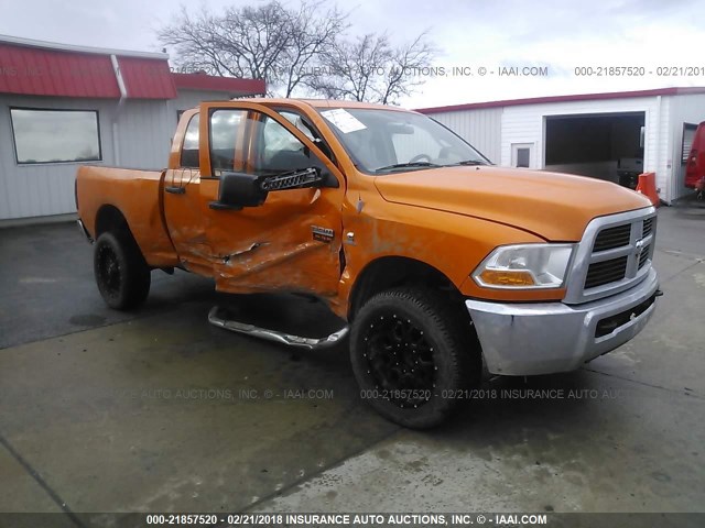 3D7UT2CL1BG521999 - 2011 DODGE RAM 2500 ORANGE photo 1