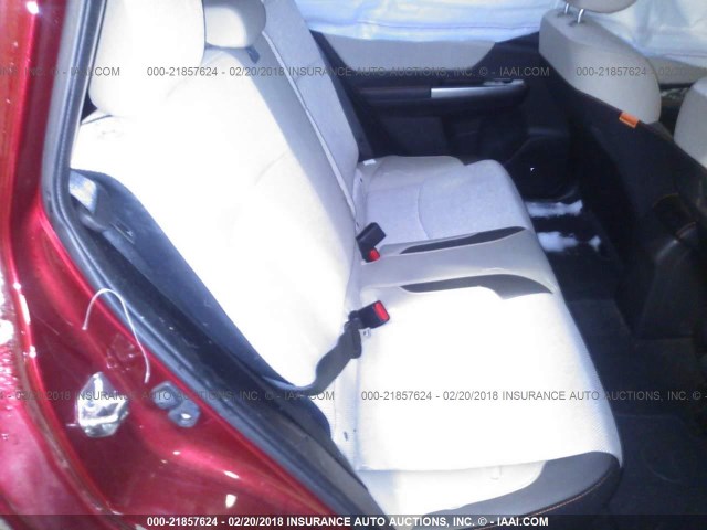 JF2GPABC6G8277935 - 2016 SUBARU CROSSTREK PREMIUM Tünd qırmızı foto 8