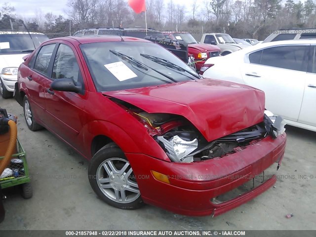 1FAHP383X3W332002 - 2003 FORD FOCUS ZTS RED photo 1