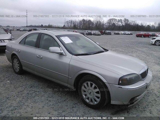 1LNHM86S04Y630103 - 2004 LINCOLN LS ვერცხლისფერი ფოტო 1