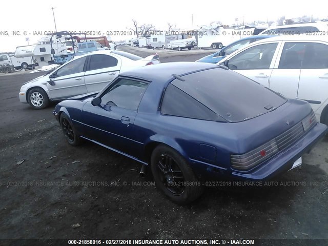 JM1FB3311D0762902 - 1983 MAZDA RX7 BLUE photo 3