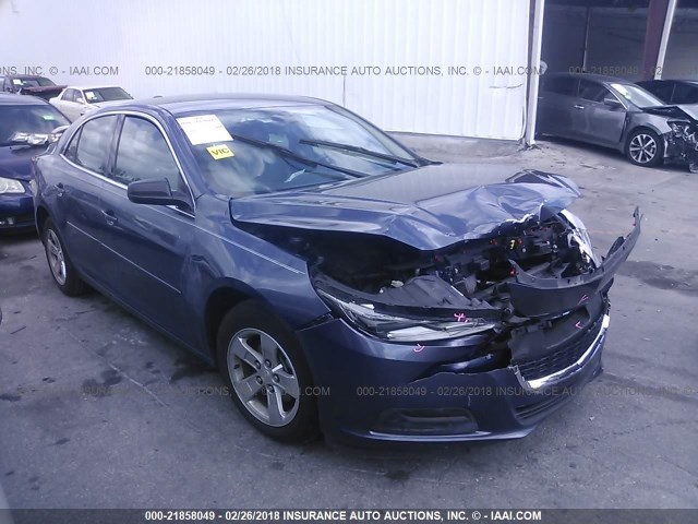 1G11B5SL8FF292515 - 2015 CHEVROLET MALIBU LS BLUE photo 1