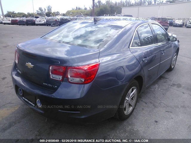 1G11B5SL8FF292515 - 2015 CHEVROLET MALIBU LS BLUE photo 4