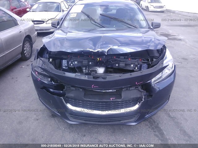 1G11B5SL8FF292515 - 2015 CHEVROLET MALIBU LS BLUE photo 6