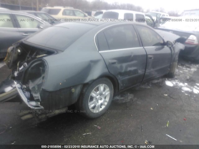 1N4AL11D75N480363 - 2005 NISSAN ALTIMA S/SL GRAY photo 4