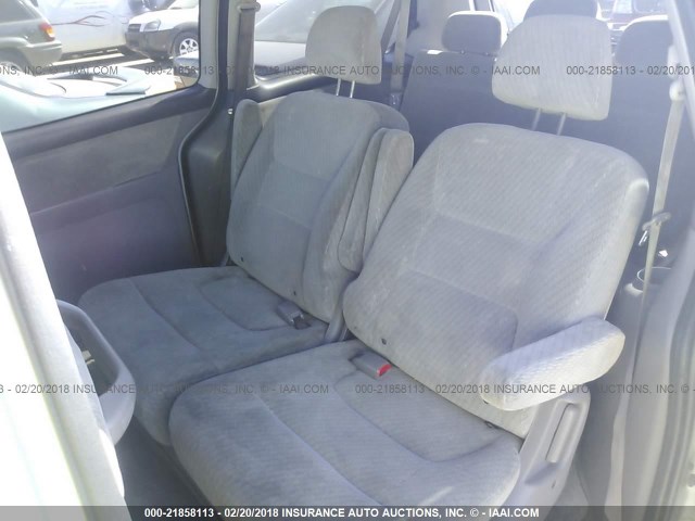 5FNRL18562B027048 - 2002 HONDA ODYSSEY LX Light Blue photo 8