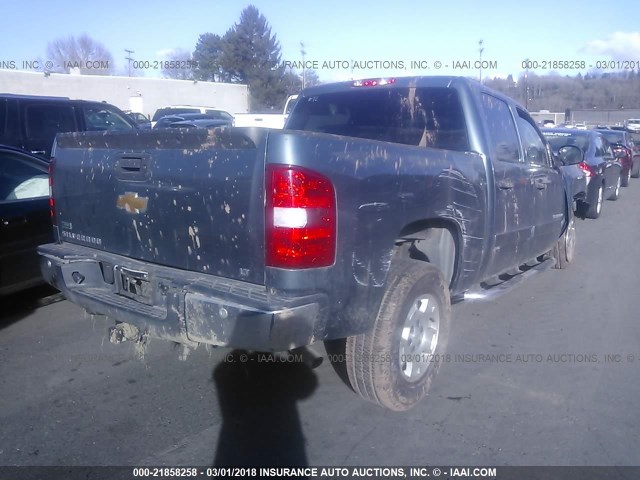 3GCPCSE03CG135791 - 2012 CHEVROLET SILVERADO C1500 LT TEAL photo 4