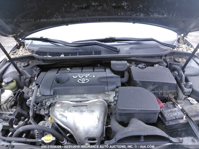 4T1BF3EK5AU075947 - 2010 TOYOTA CAMRY SE/LE/XLE 灰色 照片 10